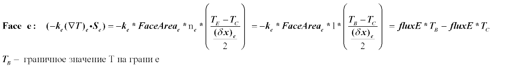 Метод Finite Volume — реализация на примере теплопроводности - 12