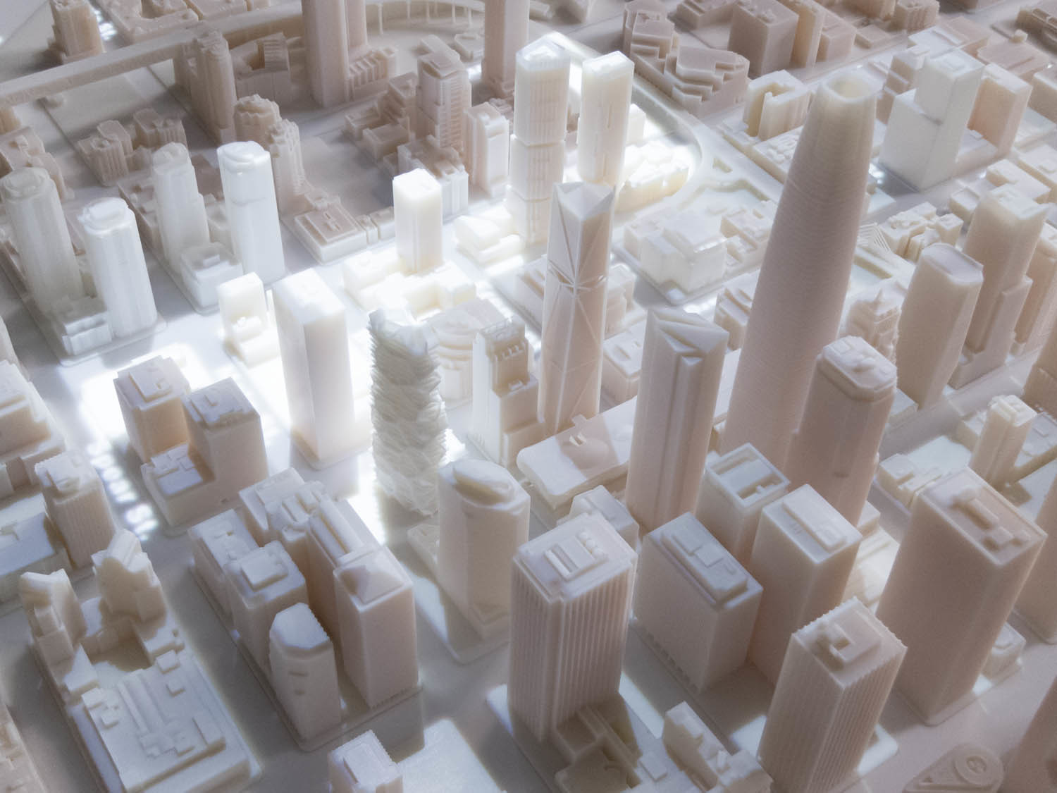 Самая масштабная трёхмерная модель города, распечатанная на 3D-принтере - 2