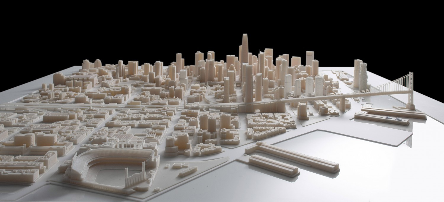 Самая масштабная трёхмерная модель города, распечатанная на 3D-принтере - 1