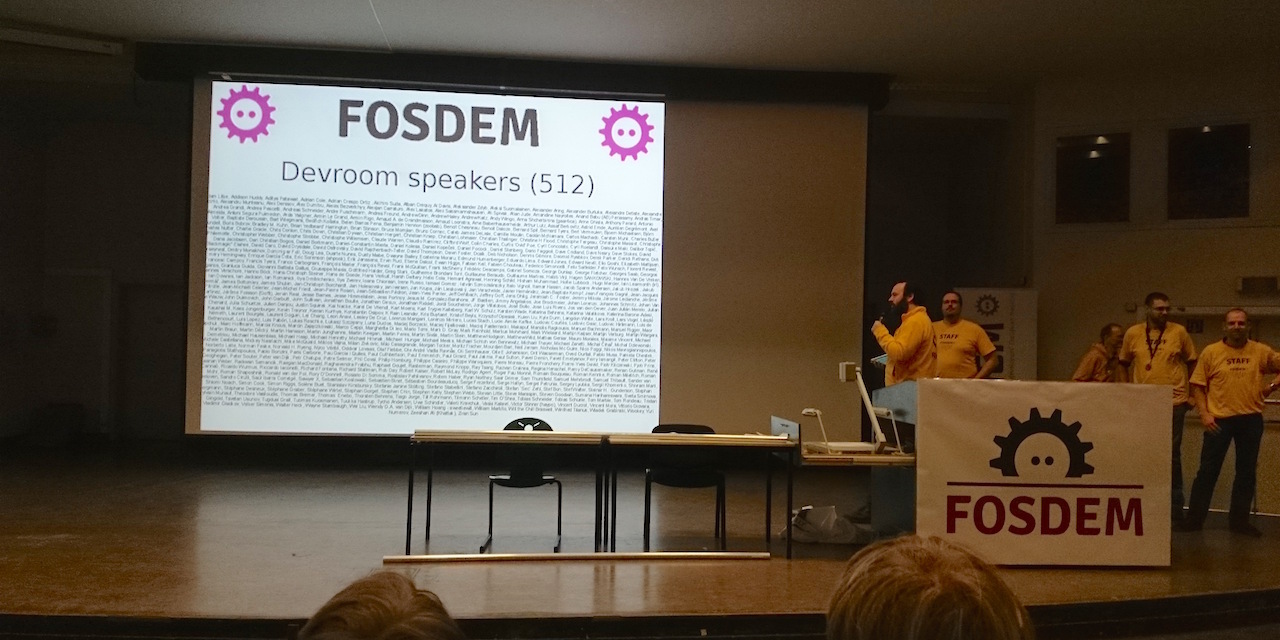 Вафли против технологий на FOSDEM 2016 - 32