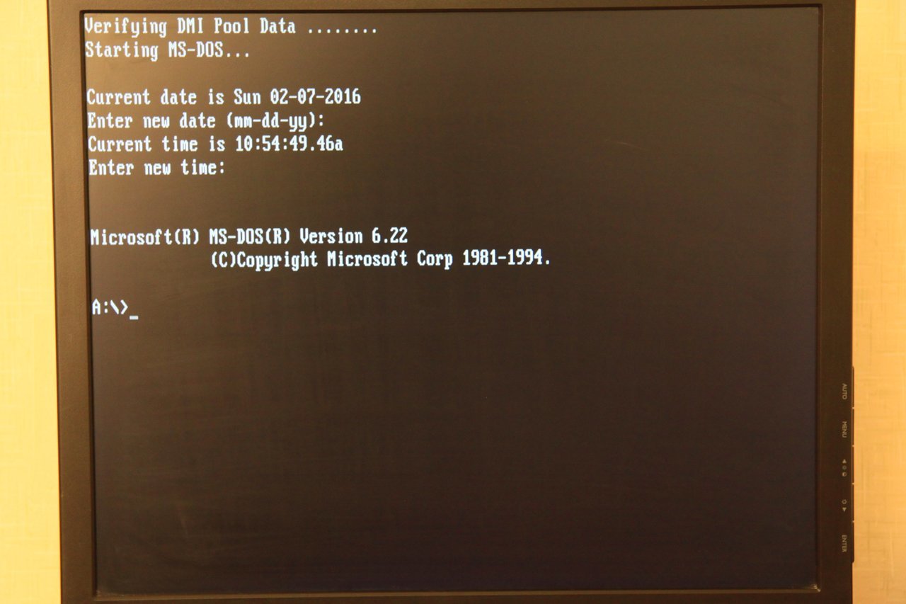 Запускаем DOS игры на тонком клиенте HP Compaq t5520 2006 года выпуска - 18