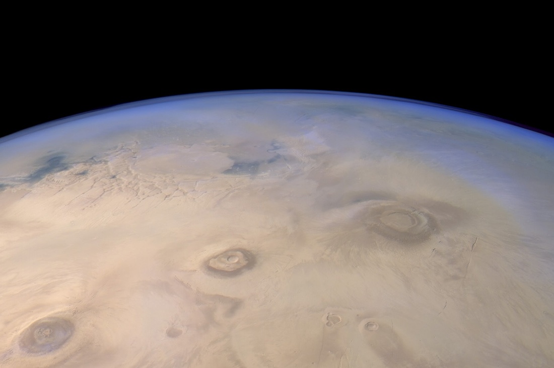 Взгляд на Марс от Mars Express - 1