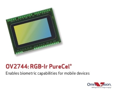 Датчик изображения OmniVision OV2744 позволяет наделить ноутбуки и мобильные устройства биометрическими возможностями 