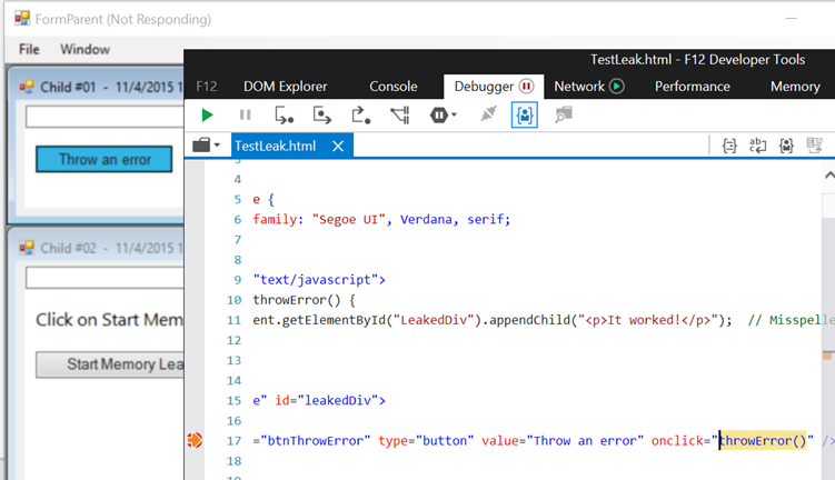 Удаленная отладка JavaScript с VS2015. Часть 3 (F12 Chooser) - 4