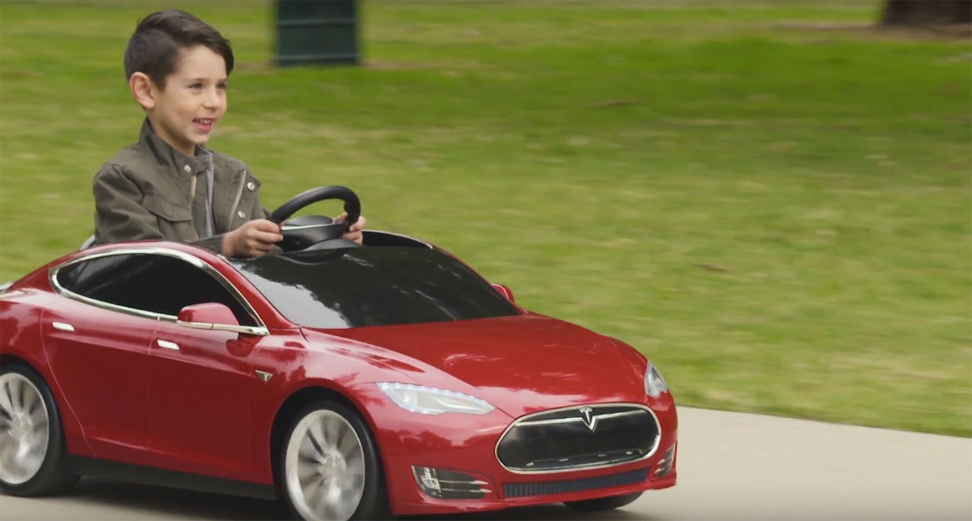 Весной появится Tesla Model S для детей - 1
