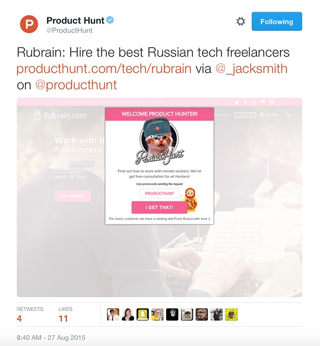 Какие ошибки мы совершили на Product Hunt и как их избежать - 10