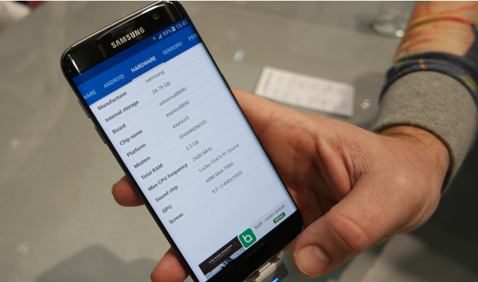 В смартфонах Samsung Galaxy S7 edge используются датчики Sony IMX260