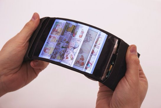 Создан первый в мире гибкий смартфон