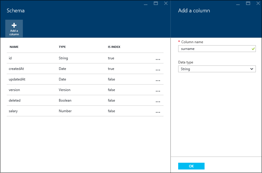 Приложение Windows 10 с данными в облаке с помощью Azure Mobile Apps - 14
