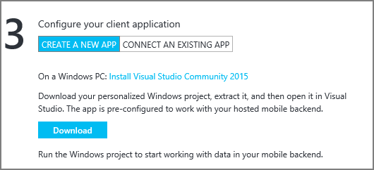 Приложение Windows 10 с данными в облаке с помощью Azure Mobile Apps - 9