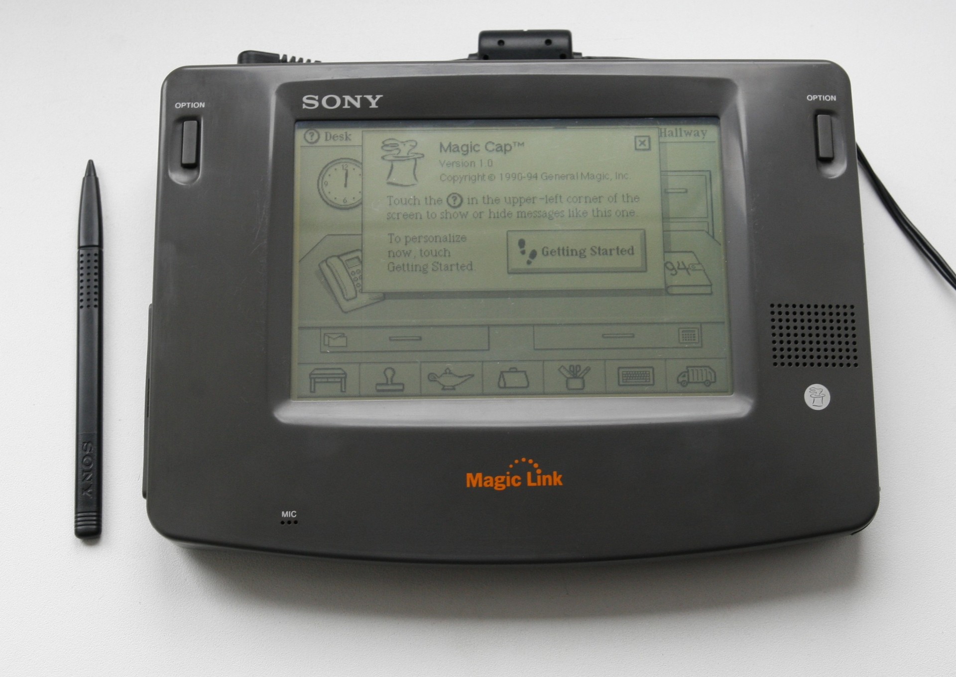 Sony Magic Link — первое устройство на ОС Magic Cap - 1
