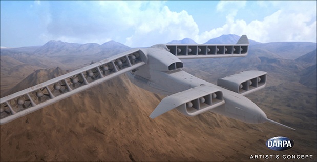 DARPA финансирует новый самолёт вертикального взлёта и посадки - 1