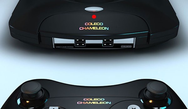 Coleco Chameleon, игровая ретро-консоль с Indiegogo, собрана из картона, изоленты и платы видеозахвата - 1