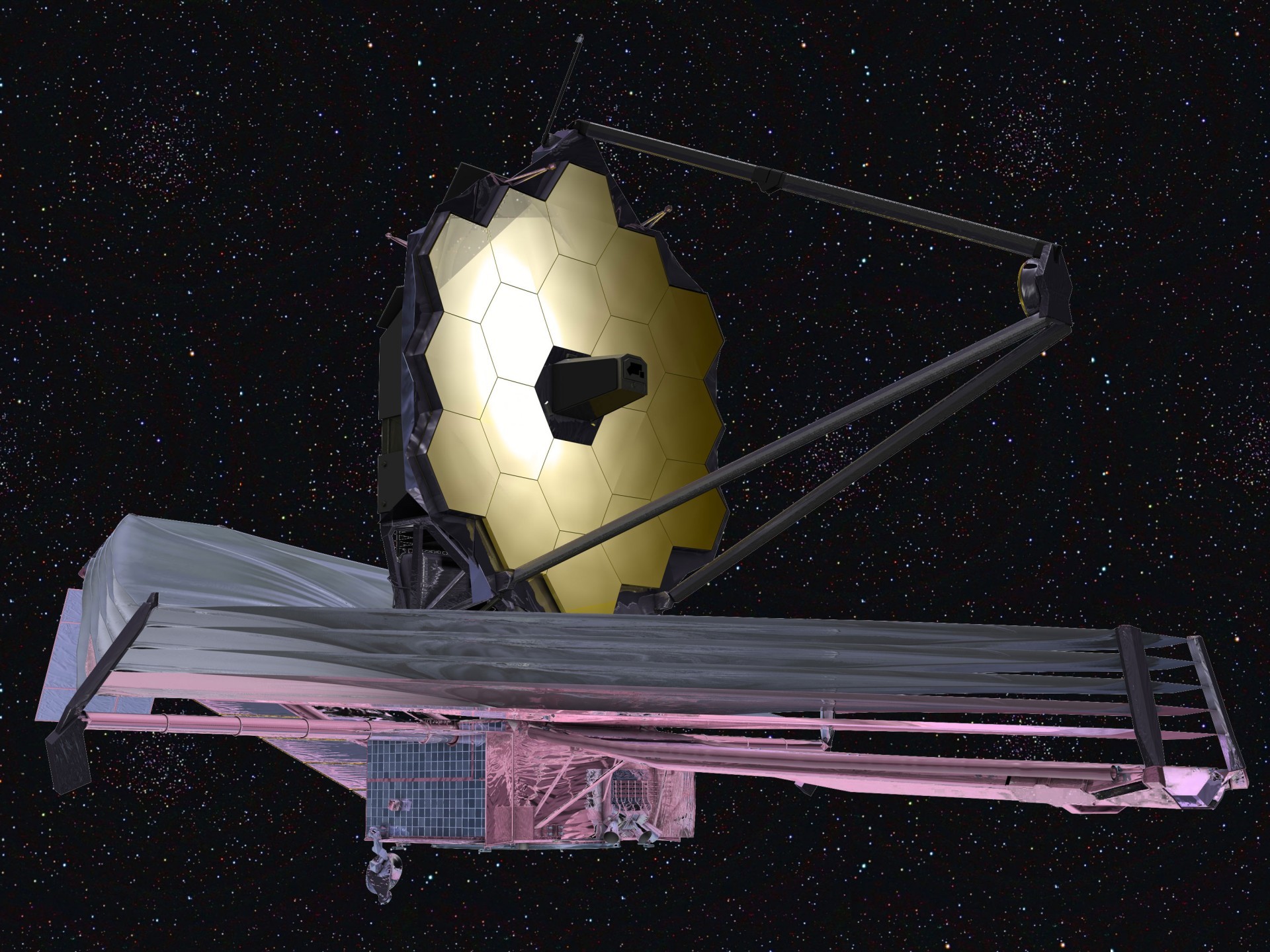 На телескоп Джеймса Уэбба установили вторичное зеркало - 4