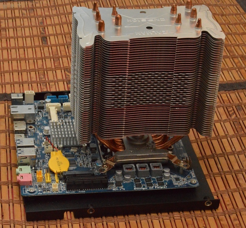 Абсолютно бесшумный, компактный безвентиляторный компьютер на полноценном десктопном процессоре. DIY реализация - 6