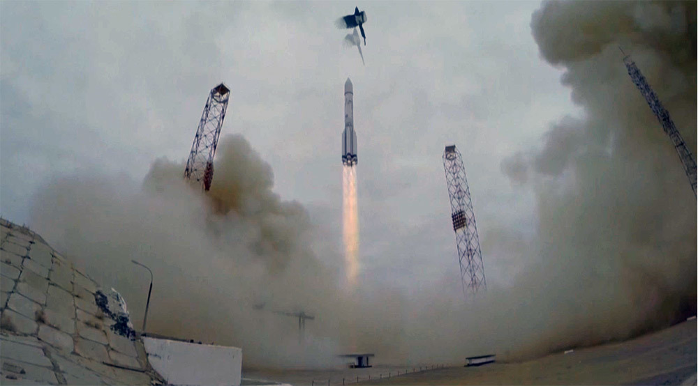 Старт ракеты «Протон-М» с космическими аппаратами программы «ЭкзоМарс-2016» прошёл успешно - 1