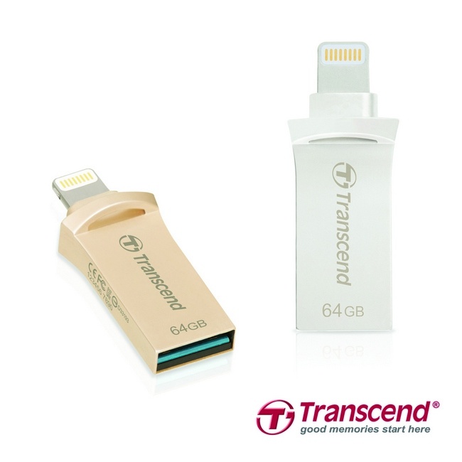 Transcend выпустила накопитель JetDrive Go 500, оснащенный разъемами Lightning и USB-A