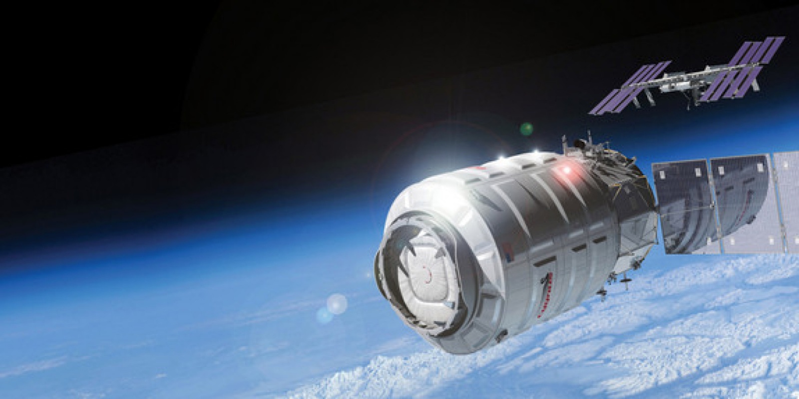 NASA устроит контролируемый пожар в космосе на корабле Cygnus - 1