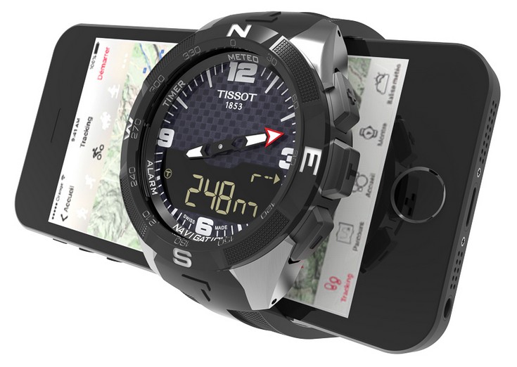 Часы Swatch Tissot Smart-Touch смогут помочь в навигации