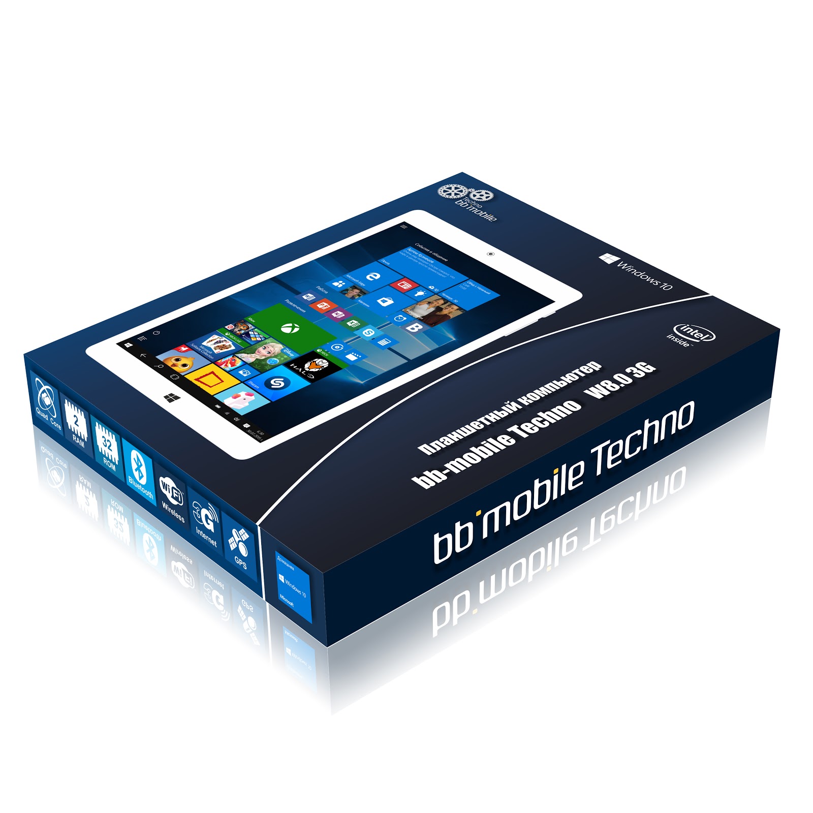 Обзор bb-mobile Techno W8.0 3G (Q800AY): бюджетный 8-дюймовый планшет на Windows 10 с 3G-модемом - 2