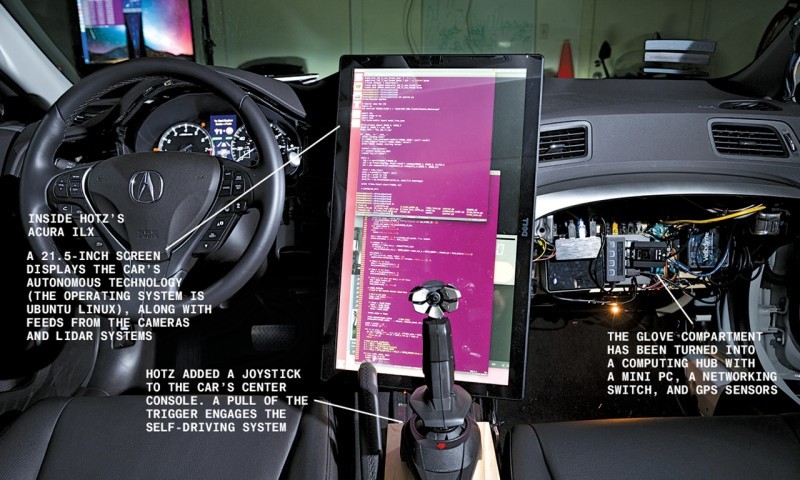 Проект хакера Geohot, собравшего беспилотный автомобиль в гараже, получил миллионные инвестиции - 1