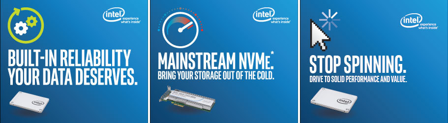 Первый SSD Intel с 3D NAND и множество новых серий SSD для серверов, «интернета вещей» и прочего - 1