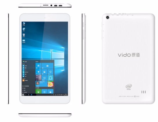 Представлен недорогой Windows-планшет Vido W8C