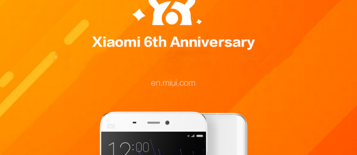 Xiaomi отпраздновала шестой день рождения, установив новый рекорд