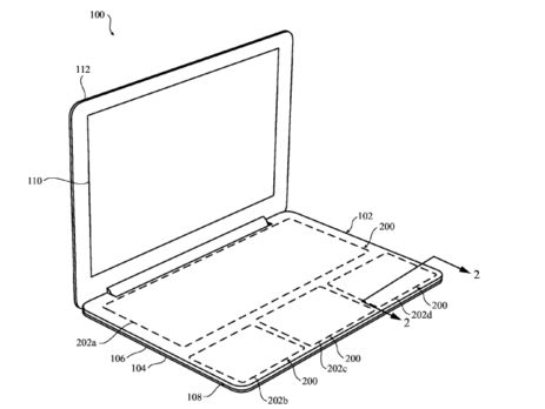 Корпорация Apple запатентовала бесклавиатурный ноутбук