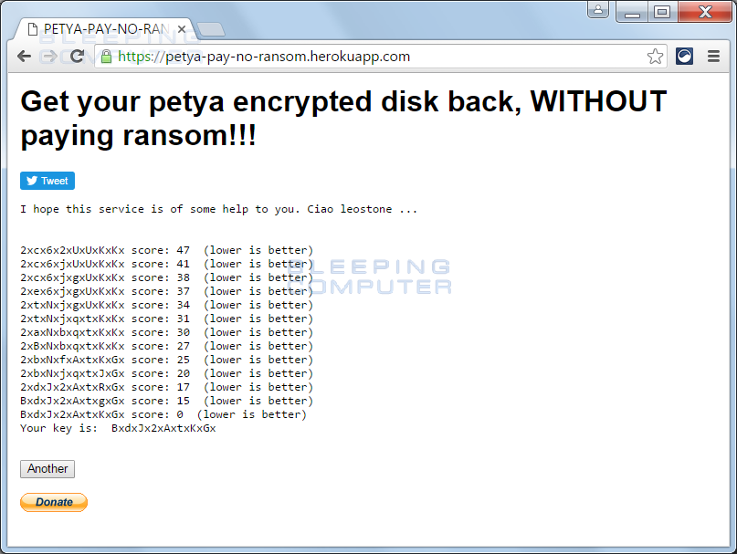 Криптовымогатель Petya денег не получит: генерируем ключ разлочки жесткого диска сами - 4