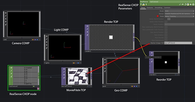 Использование камеры Intel RealSense с TouchDesigner. Часть 2 - 6