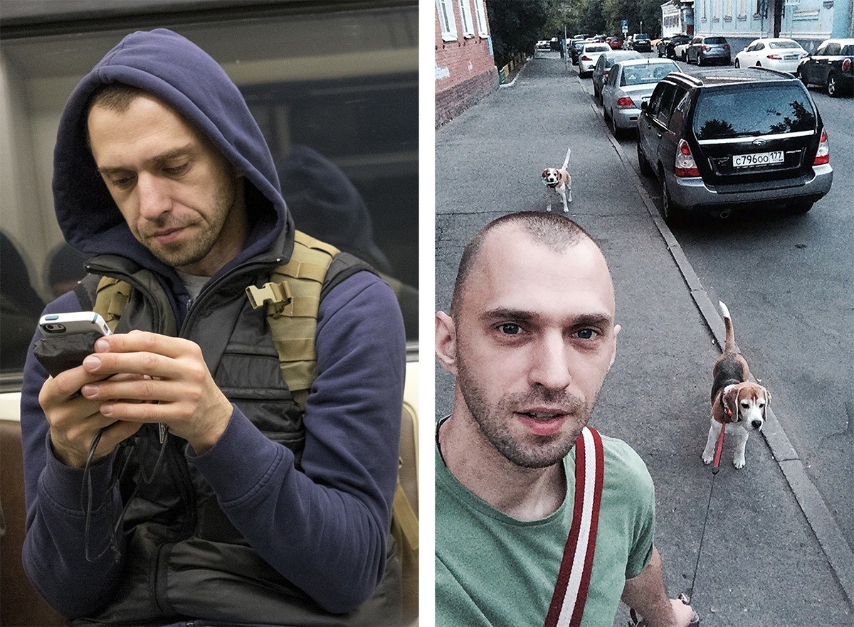 Питерский фотограф сравнил пассажиров метро с их профилями «ВКонтакте» - 2