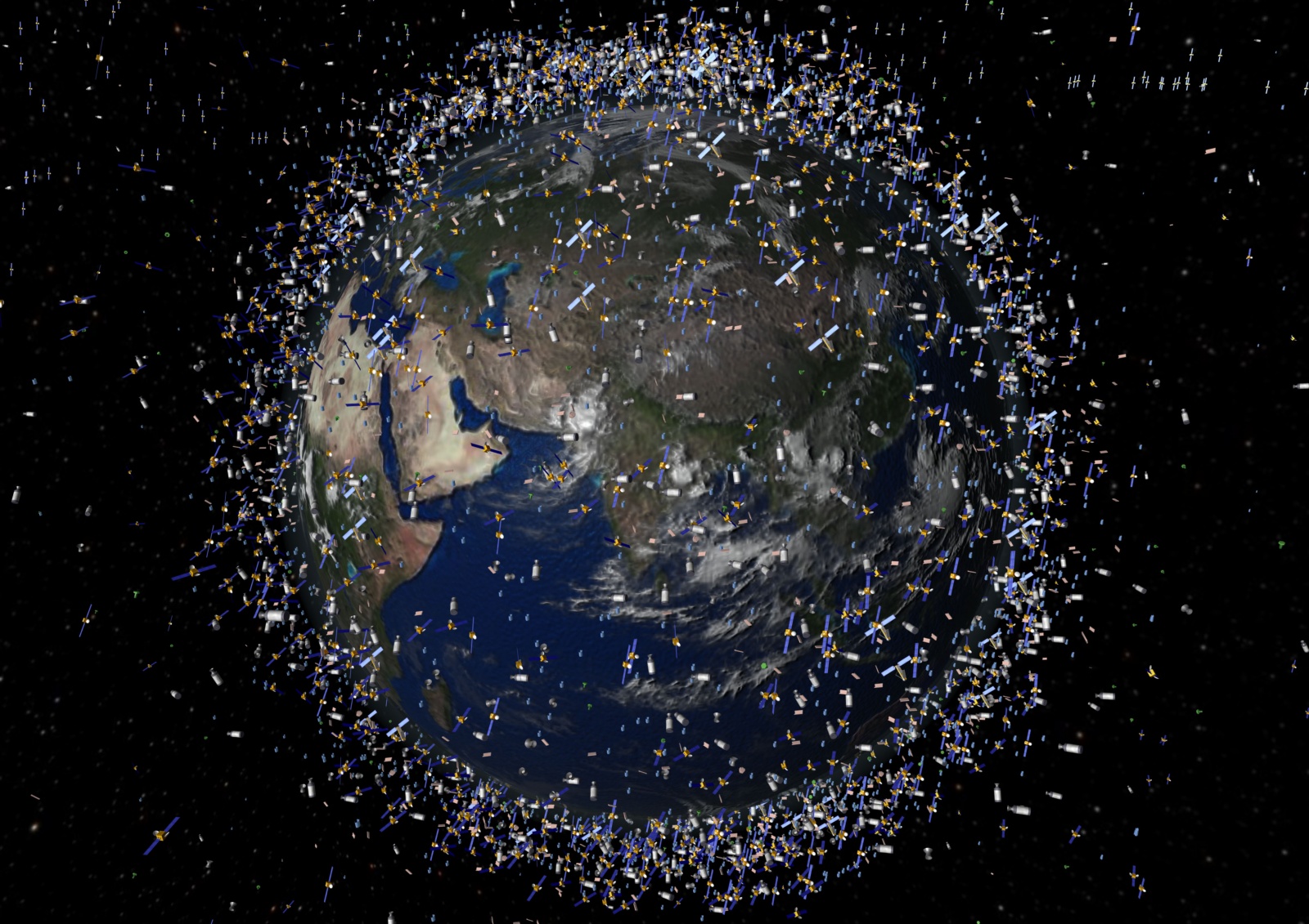 NASA: 30% космического мусора на орбите — следствие всего 10 «ДТП» - 1