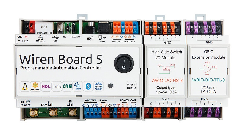 Wiren Board 5: снова на Хабре с новой версией контроллера для автоматизации - 1