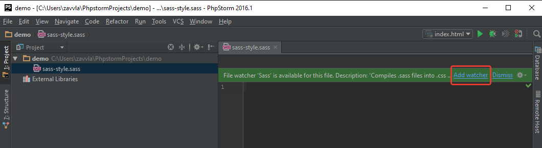 Настройка PhpStorm для вёрстки на ОС Windows - 66