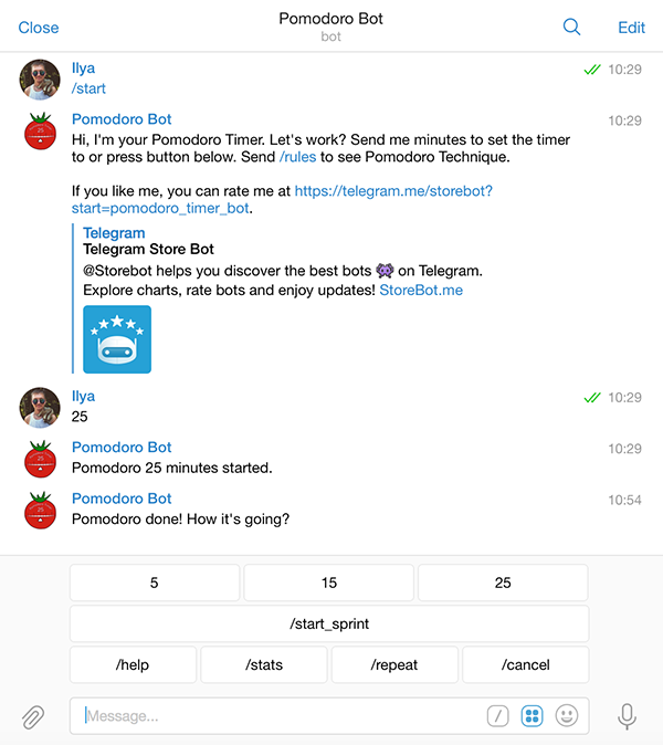 Коллекция Telegram ботов для гиков - 5