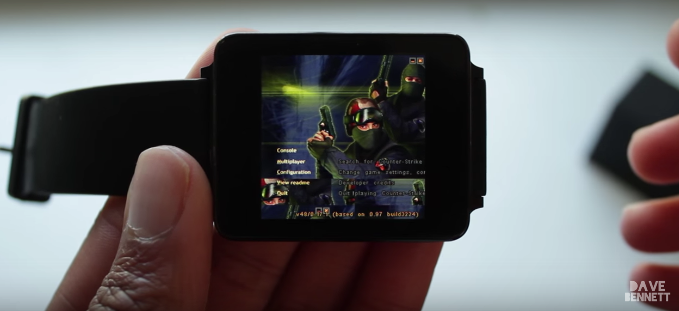 Counter Strike запустили на Android Wear - 1