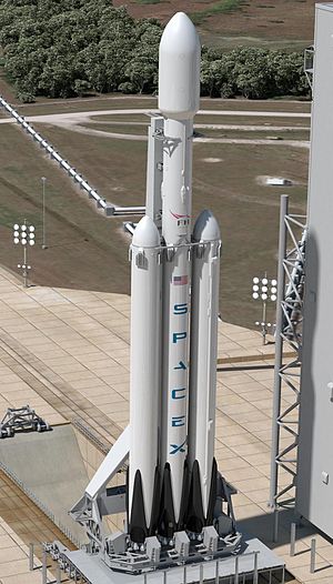 Falcon Heavy станет самой мощной ракетой-носителем среди используемых ныне
