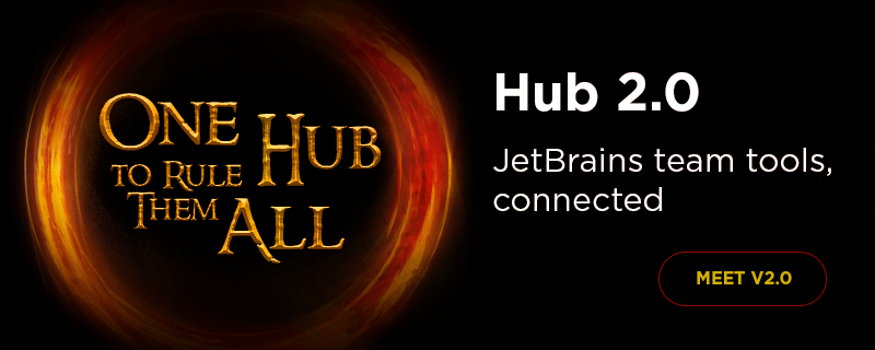 Hub 2.0: связующее звено для командных продуктов JetBrains - 1