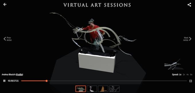 Virtual Art Sessions — рисование в трехмерном пространстве от Google - 2