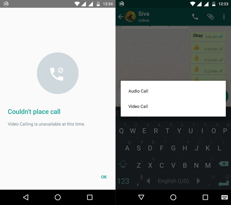 WhatsApp тестирует видеозвонки - 1