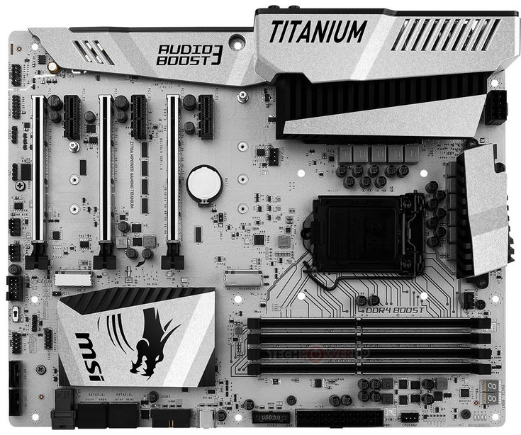 Системная плата MSI Z170A MPower Gaming Titanium позволяет подключить три видеокарты