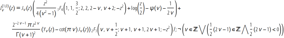 Новые производные функций Бесселя выведены с помощью языка Wolfram Language - 46