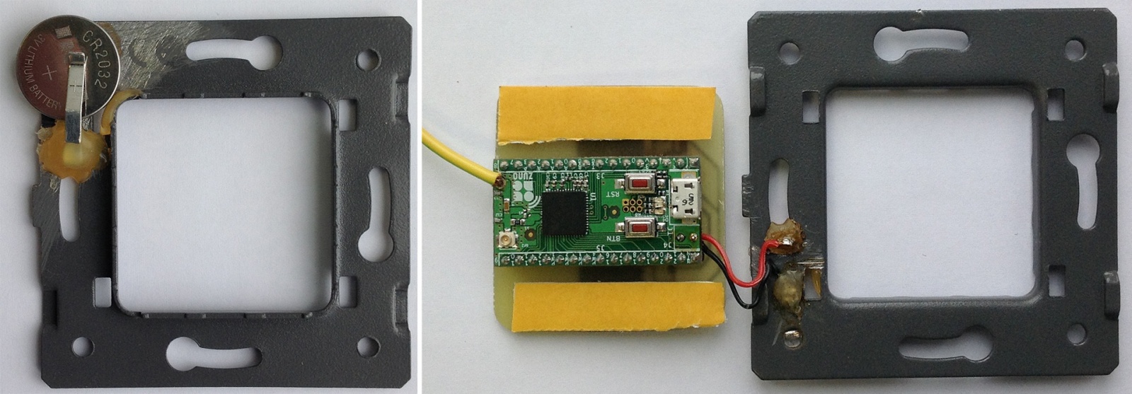 Сенсорный радио выключатель на батарейках. Livolo + Z-Uno - 7 Сенсорный радио выключатель на батарейках. Livolo + Z-Uno - 7