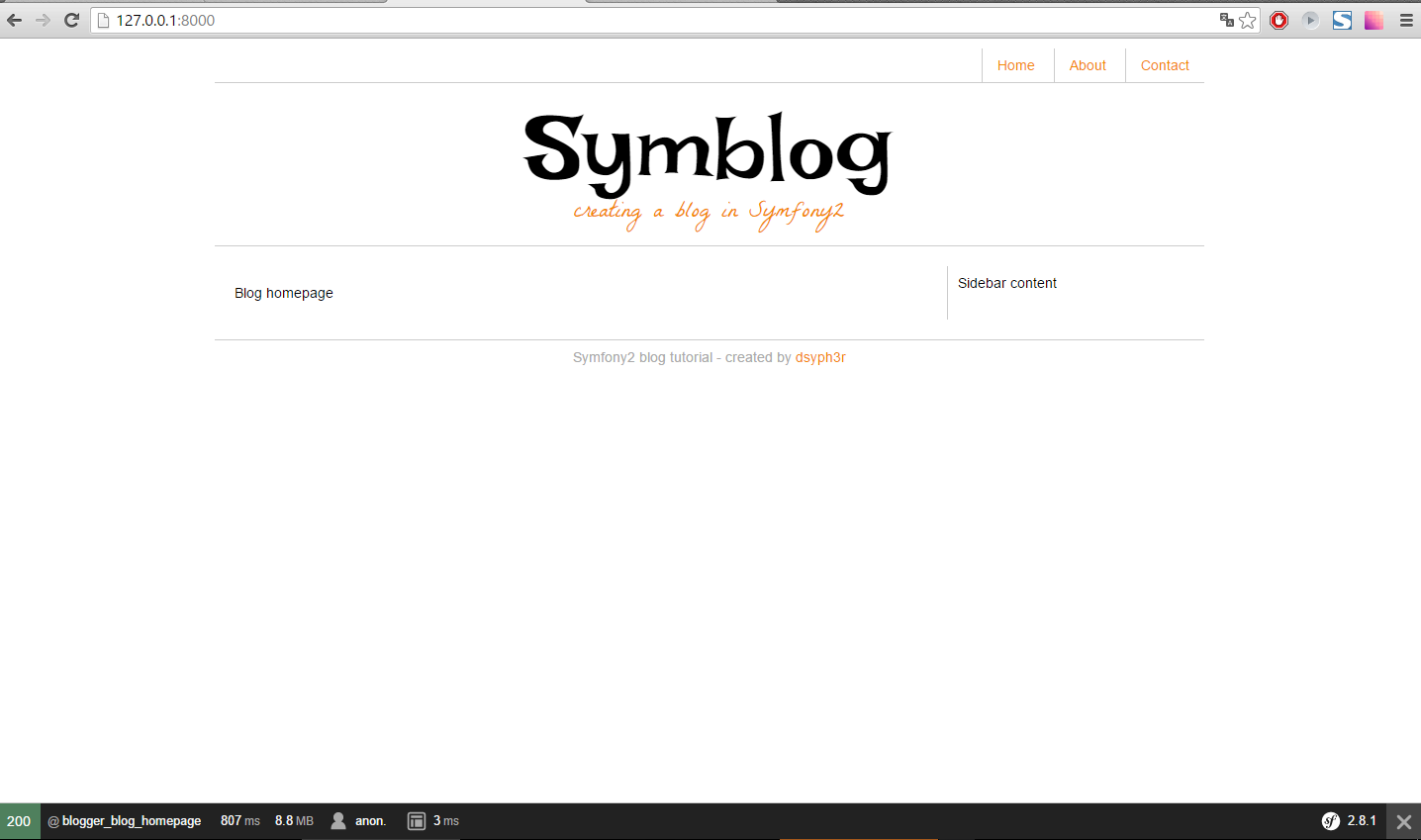 Создание блога на Symfony 2.8 lts - 10