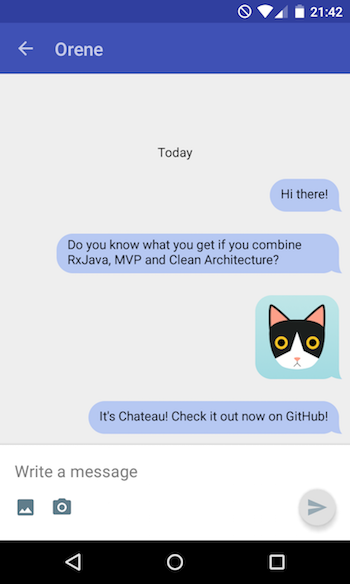 Как мы разработали чат-фреймворк для Android приложения — Chateau - 1