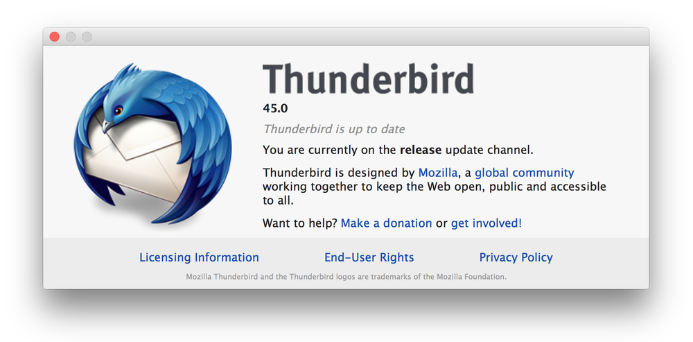 OAuth-авторизация в Mozilla Thunderbird: от зарождения до релиза - 2
