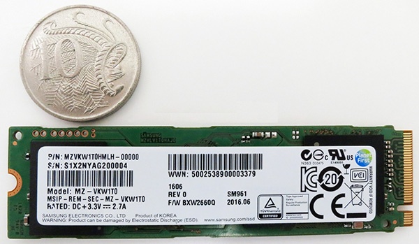 SSD Samsung SM961