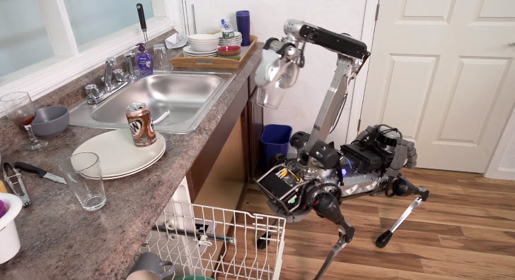 Boston Dynamics показала своего нового робота SpotMini