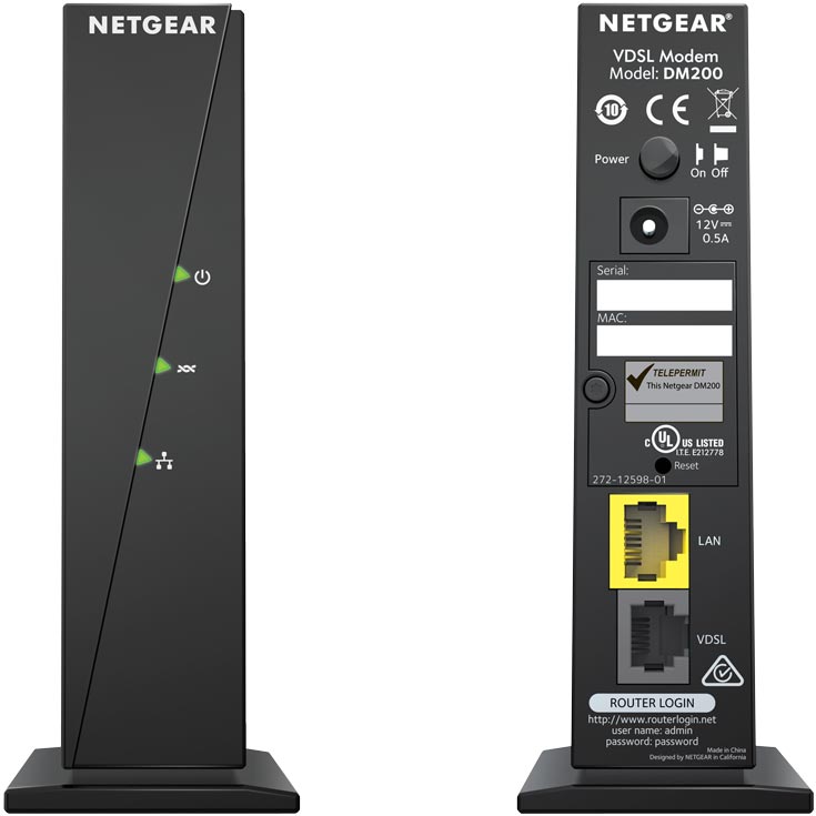 Кабельный модем Netgear DM200 оценен производителем в $60